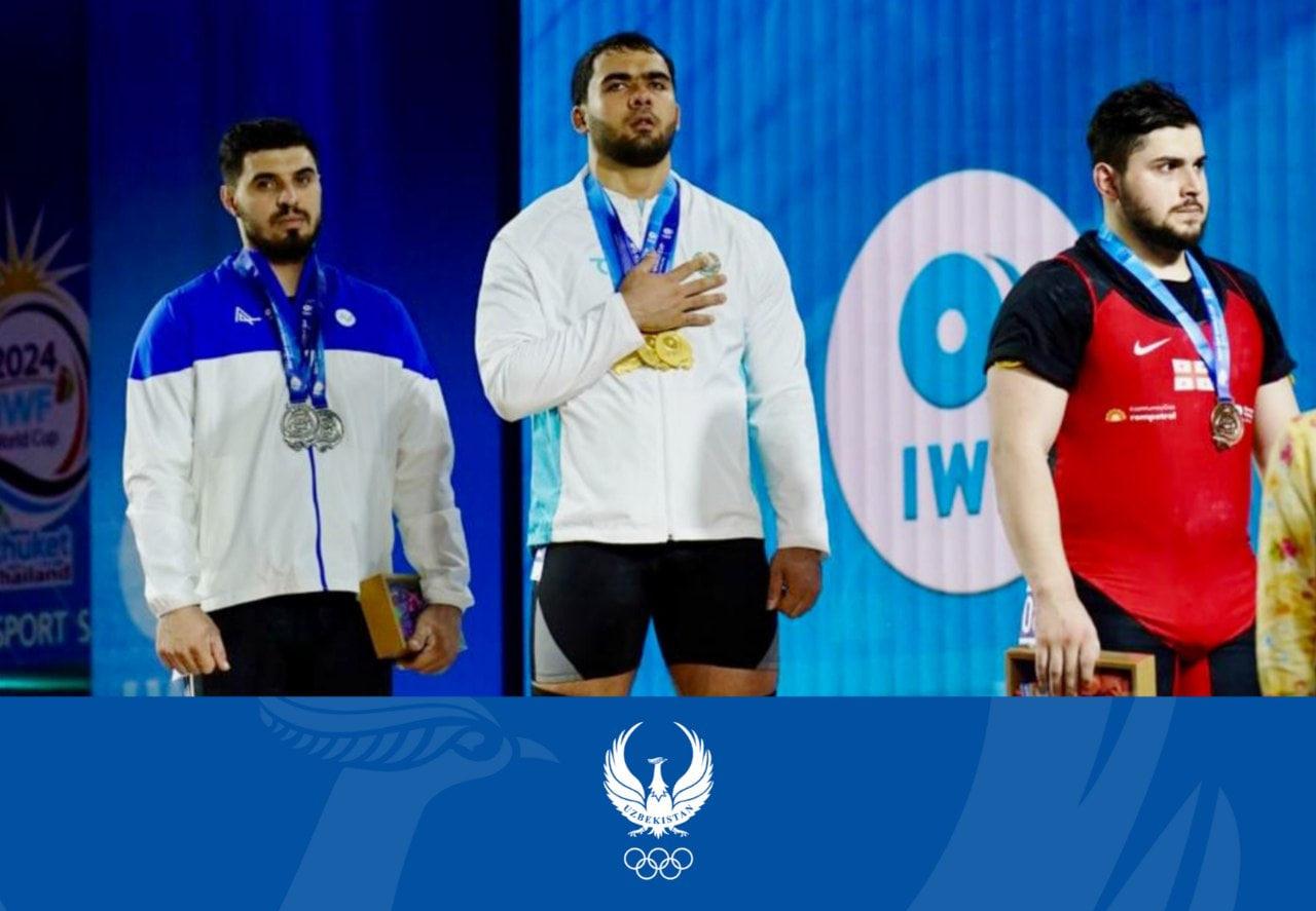 Тяжелоатлеты Узбекистана завоевали четыре медали на Кубке мира