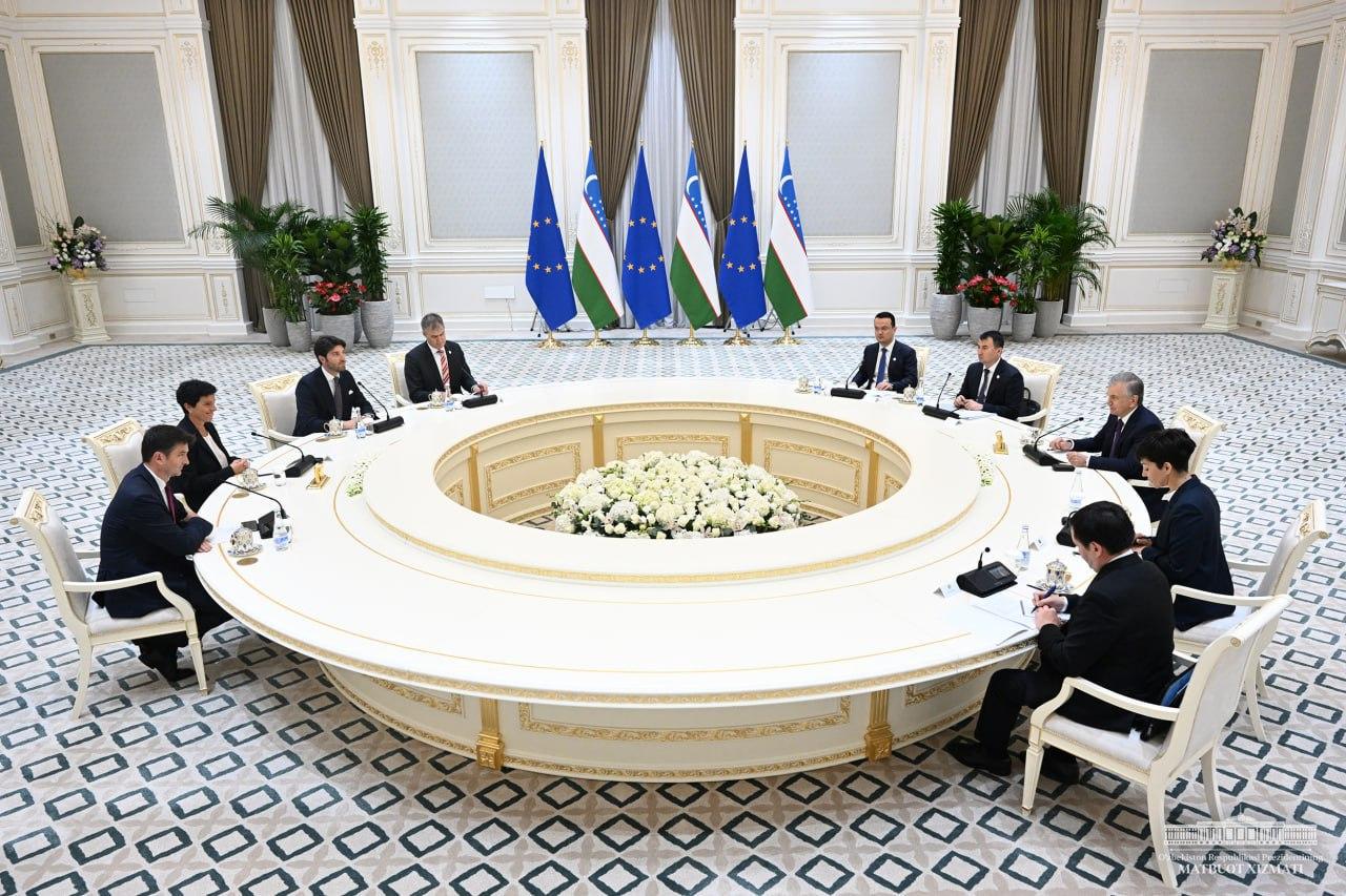 Президент Узбекистана принял руководителей ведущих компаний Европы
