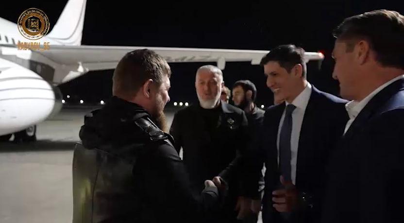 Глава Чеченской Республики Рамзан Кадыров прибыл в Узбекистан с рабочим визитом