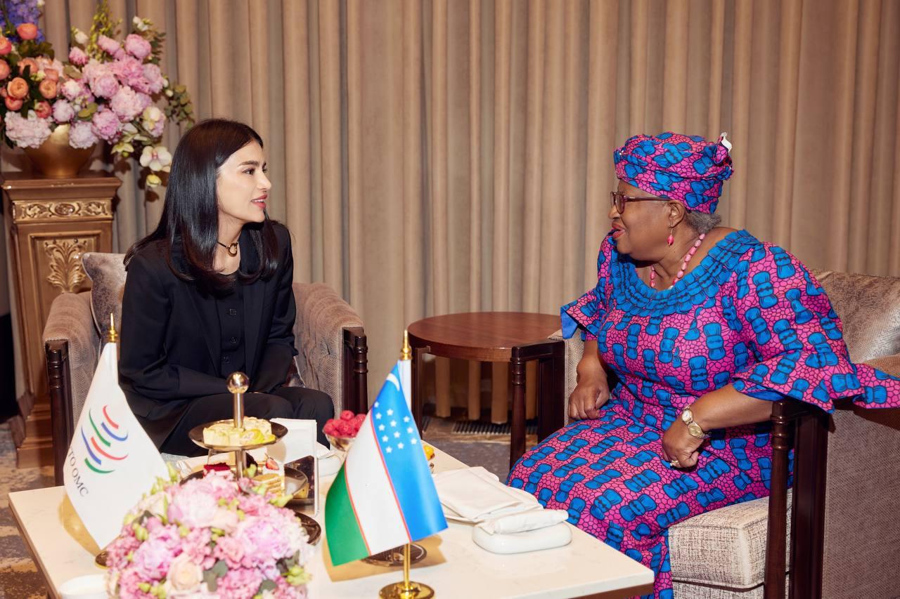 Узбекистан демонстрирует уверенные шаги на пути вступления в ВТО: Саида Мирзиёева встретилась с генеральным директором ВТО