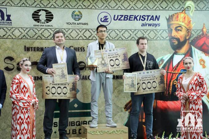 Шахматист Абдималик Абдисалимов стал победителем Sahibkiran Amir Temur Cup