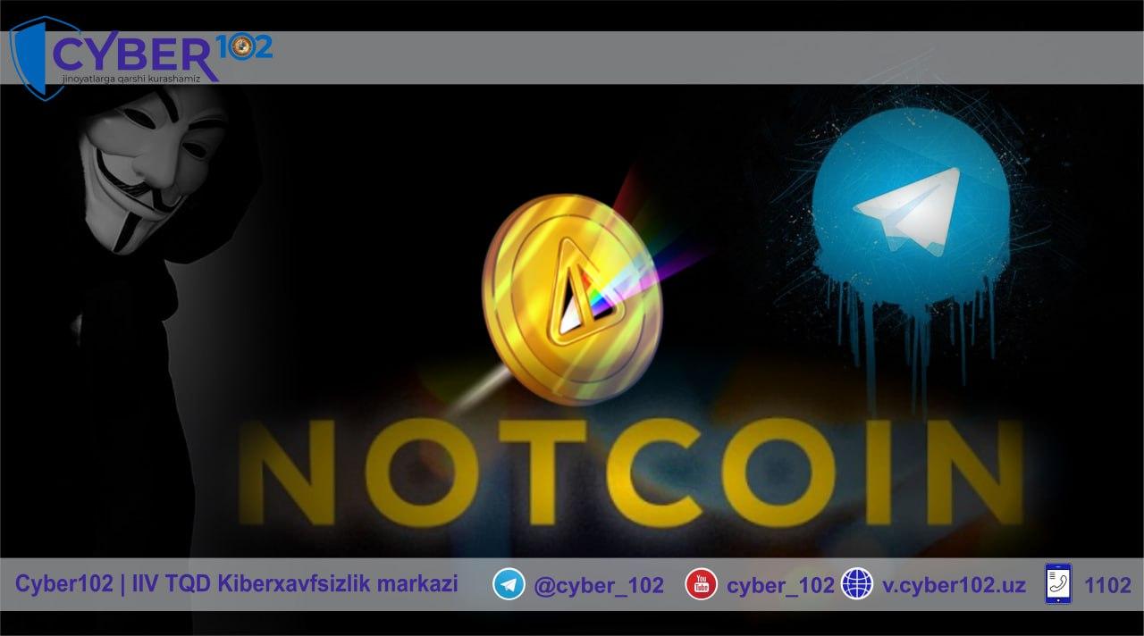 Тошкент шаҳрида яшовчи фуқаро Notcoin сотиб олмоқчи бўлиб алданиб қолди