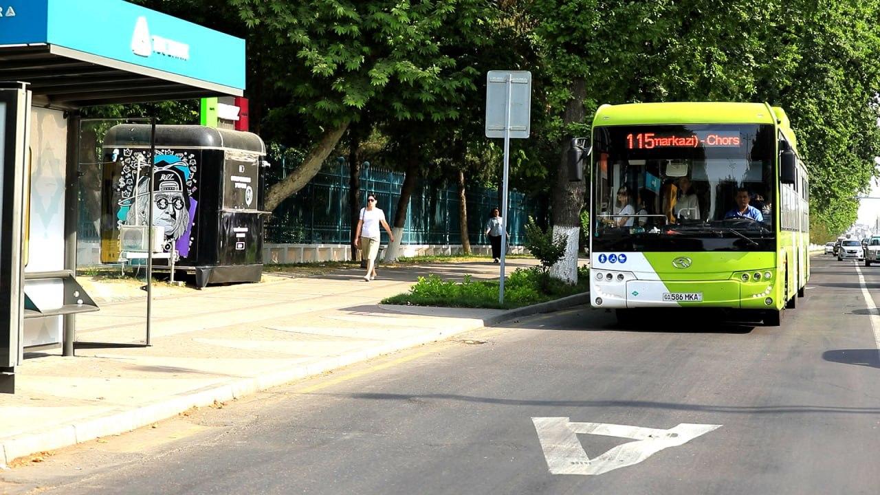 Жители Ташкента стали чаще пользоваться общественным транспортом