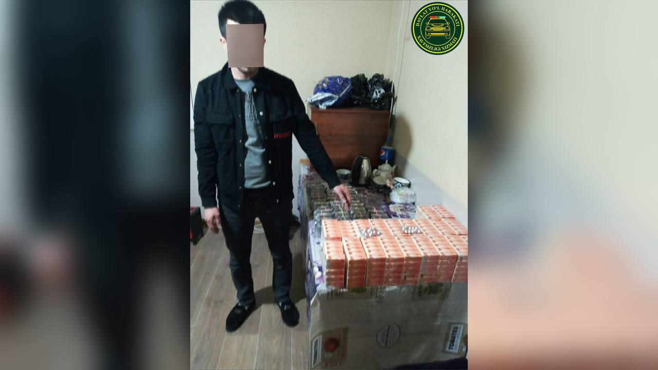 В Ташкенте мужчина пытался незаконно перевезти более пяти тысяч медпрепаратов
