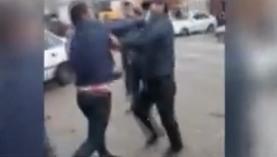 В Самаркандской области двое мужчин избили сотрудников БПИ – видео