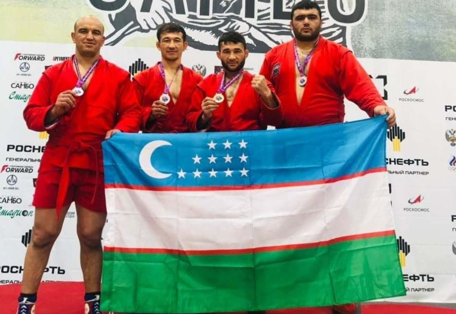 Узбекистанцы завоевали четыре медали в первый день Кубка Мира по самбо в Москве