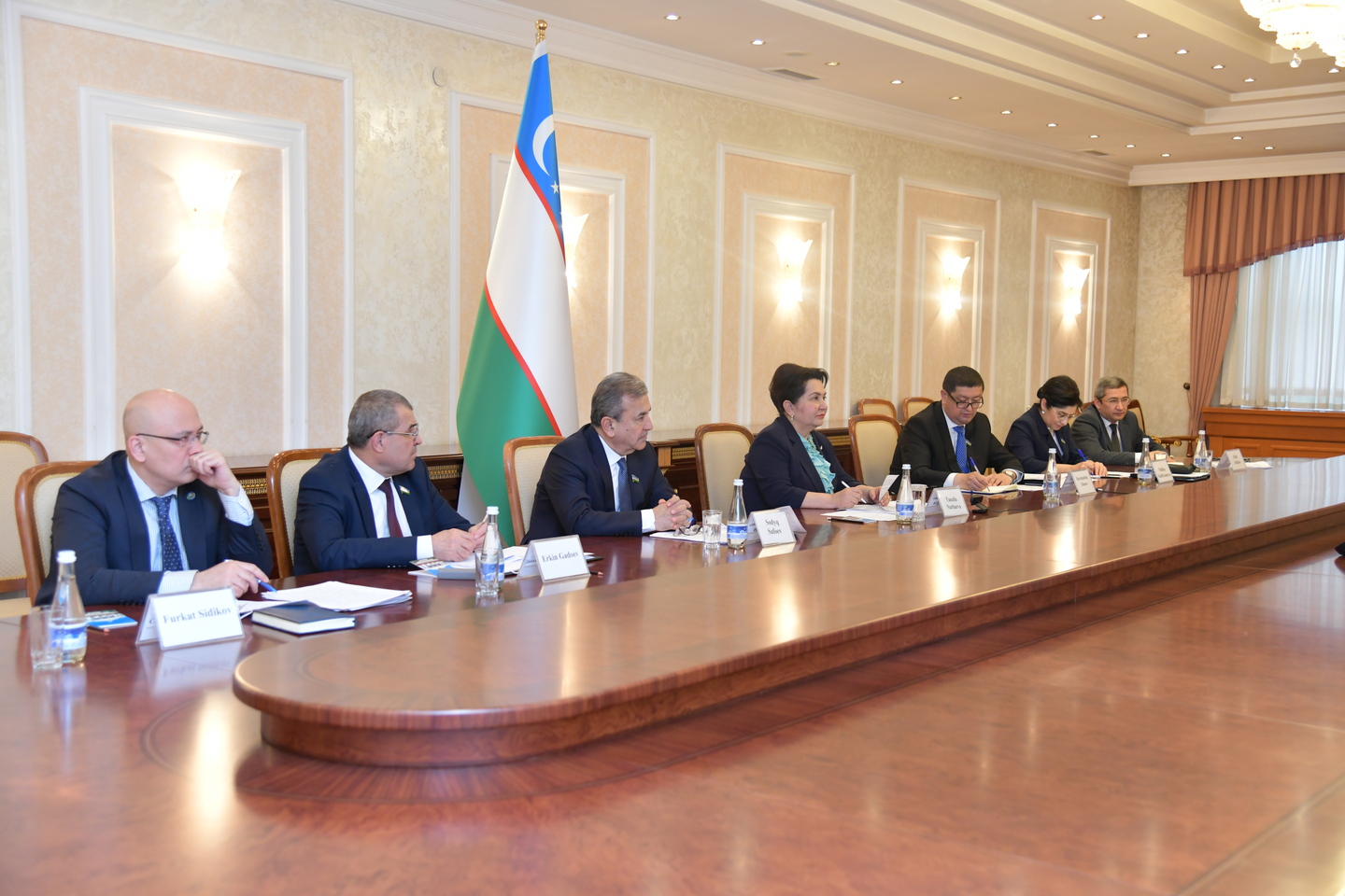 Состоялся межпарламентский диалог в онлайн формате между Узбекистаном и Китаем
