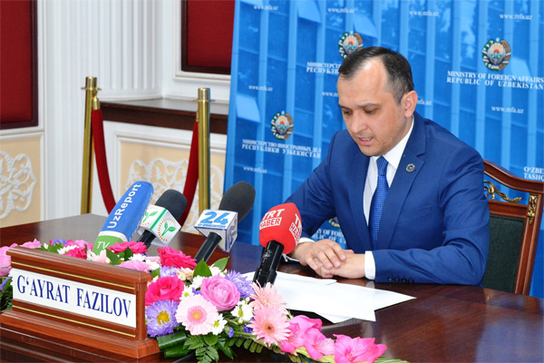 Гайрат Фазилов назначен новым заместителем министра иностранных дел Узбекистана