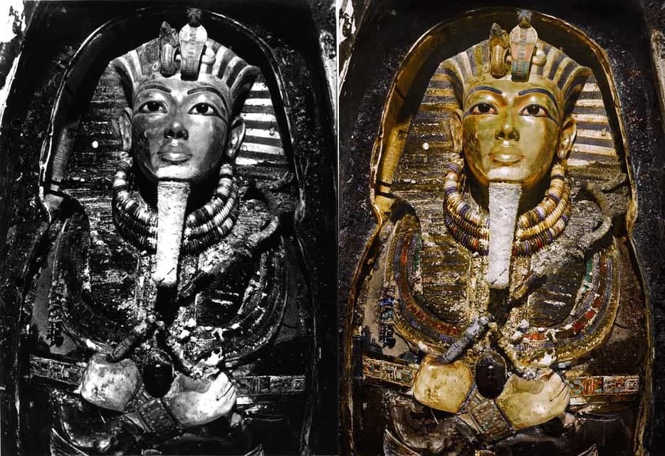 Сундуки, сокровища и мумии: открытие гробницы Тутанхамона – фото