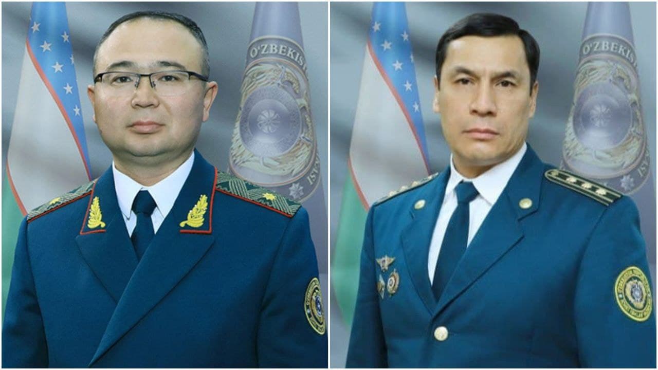 Назначены три новых заместителя министра внутренних дел Узбекистана