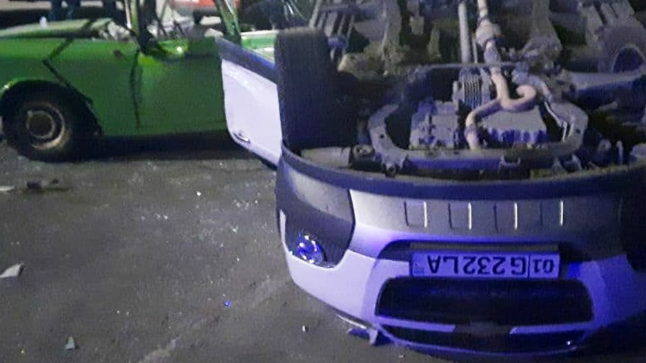 В Ташкенте пьяный водитель Captiva врезался в две машины: один человек погиб