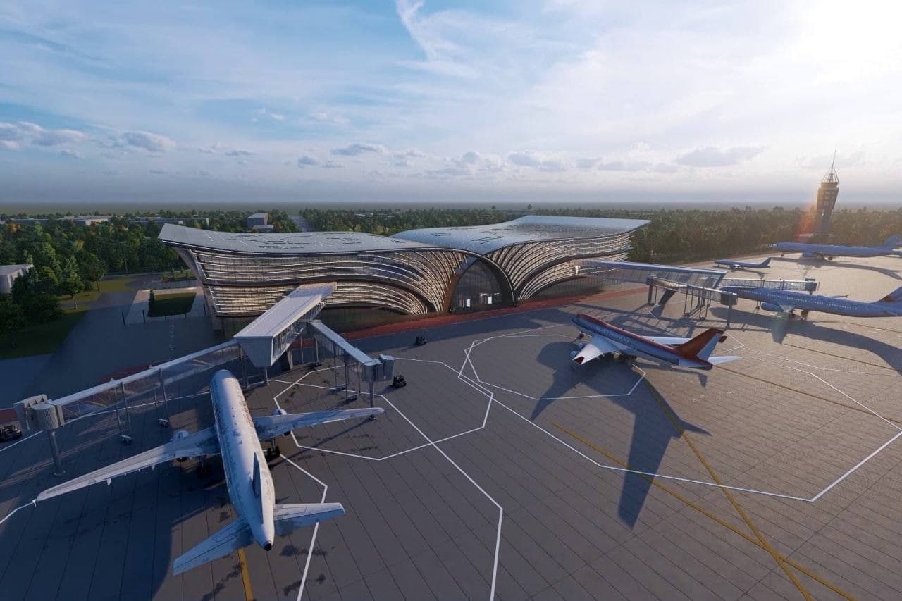 Самаркандский аэропорт построят в форме книги по трудам Мирзо-Улугбека