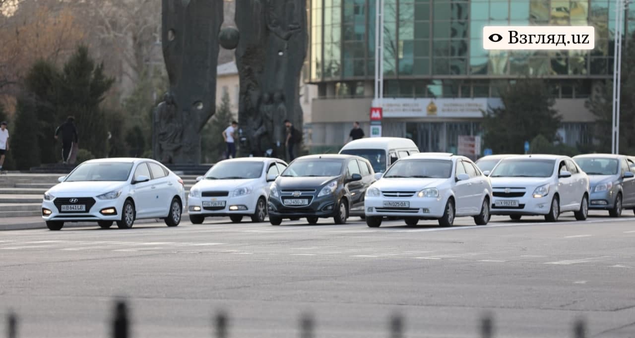 Названо количество личных автомобилей в Узбекистане