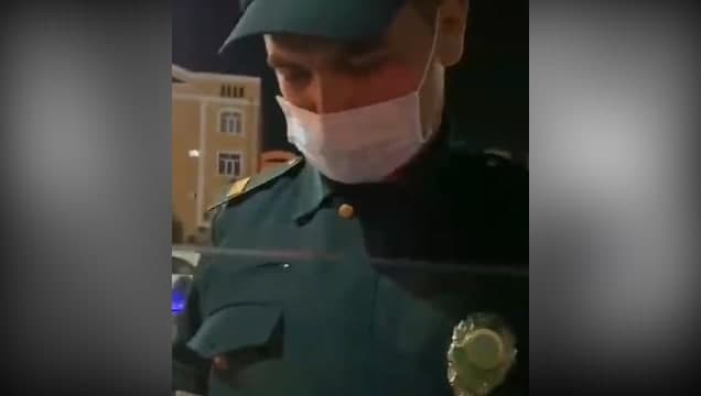 В Андижанской области сотрудник ДПС поплатился за грубое обращение с водителем – видео