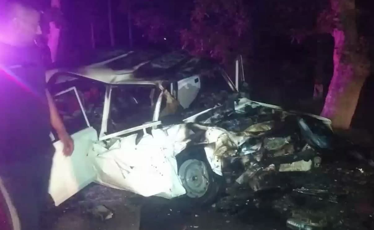 В Сурхандарьинской области «Жигули» на высокой скорости врезался в Damas: погибла женщина