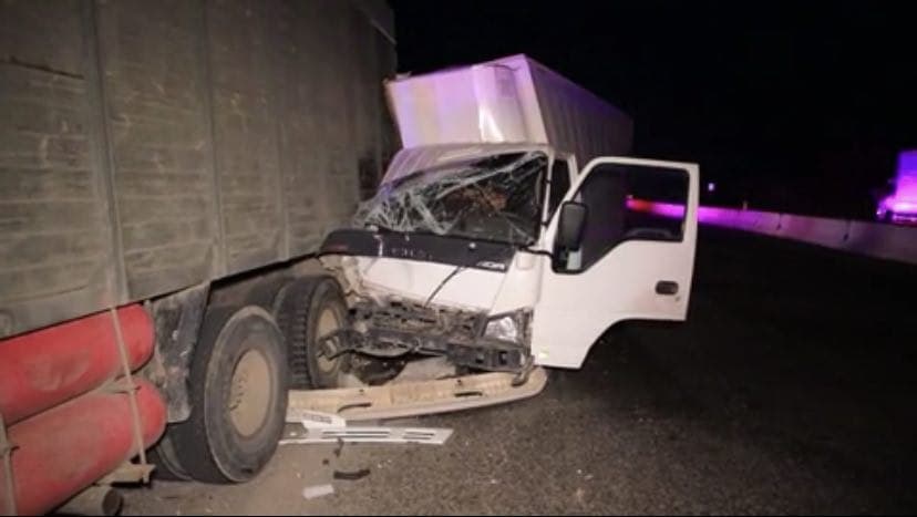 В Джизакской области водитель Isuzu уснул и врезался в «КАМАЗ»‎: есть погибший — видео