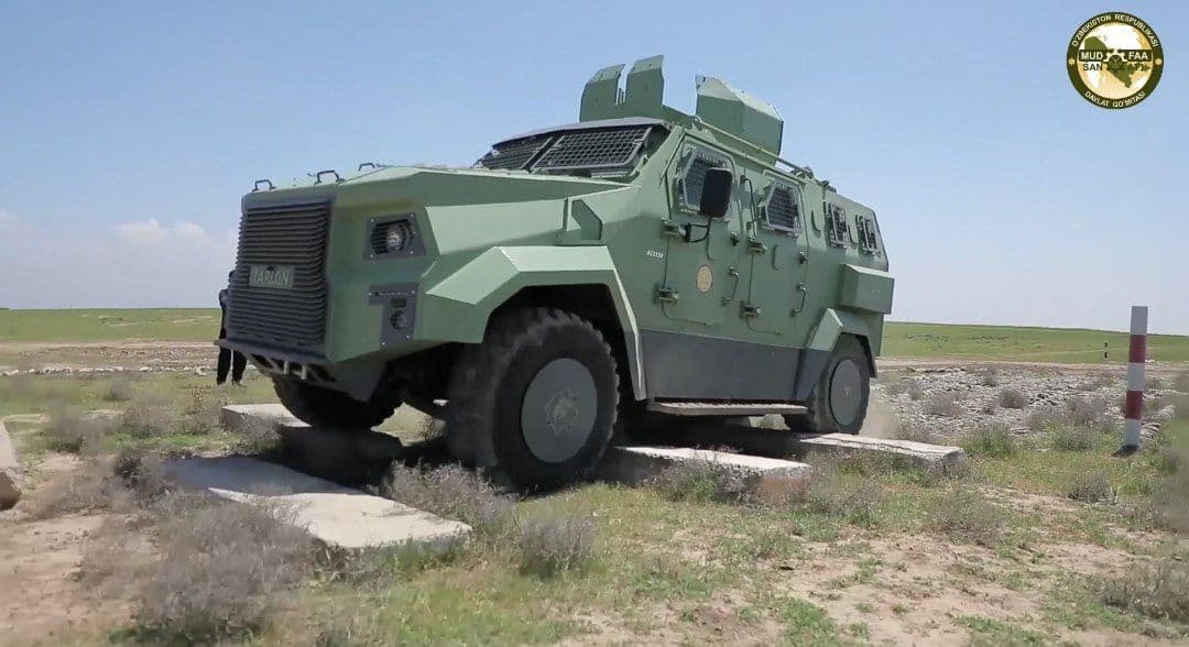 Легкобронированный автомобиль Tarlon прошел испытания в Узбекистане – видео
