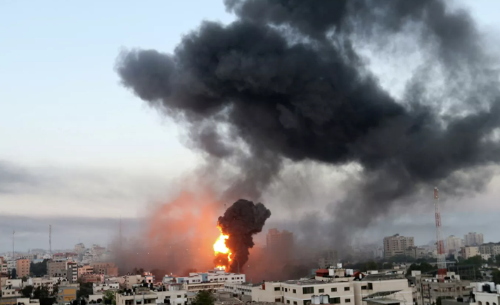 В палестино-израильском конфликте пострадали более 60 человек