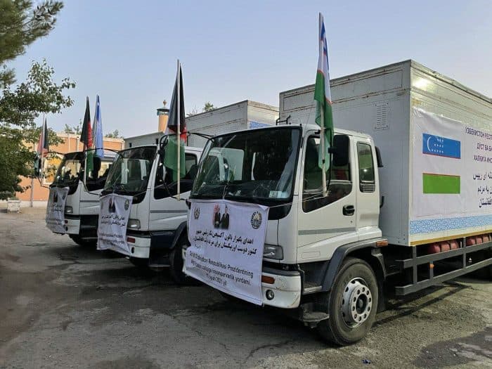 Узбекистан отправил Афганистану гуманитарную помощь для борьбы с COVID-19