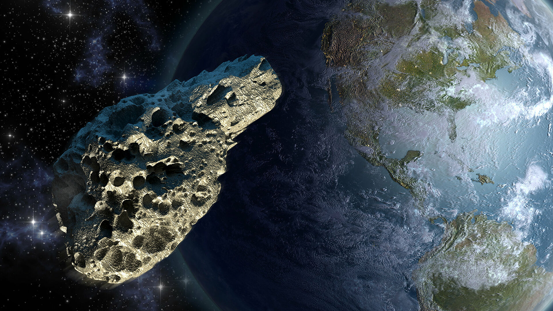 Астероид размером с два футбольных поля приближается к Земле