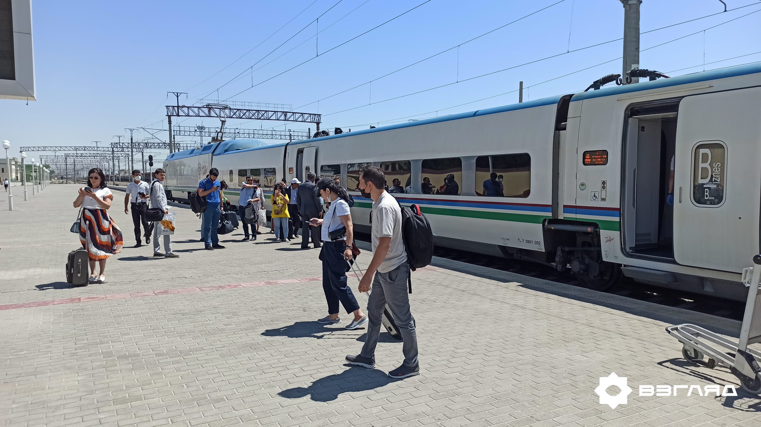 Поезд «Афросиаб» временно перестанет ездить до Бухары