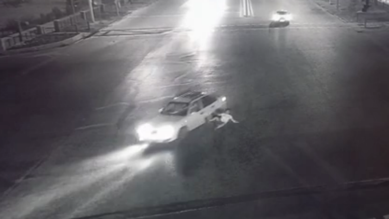 В Кашкадарьинской области Nexia сбила пешехода — видео