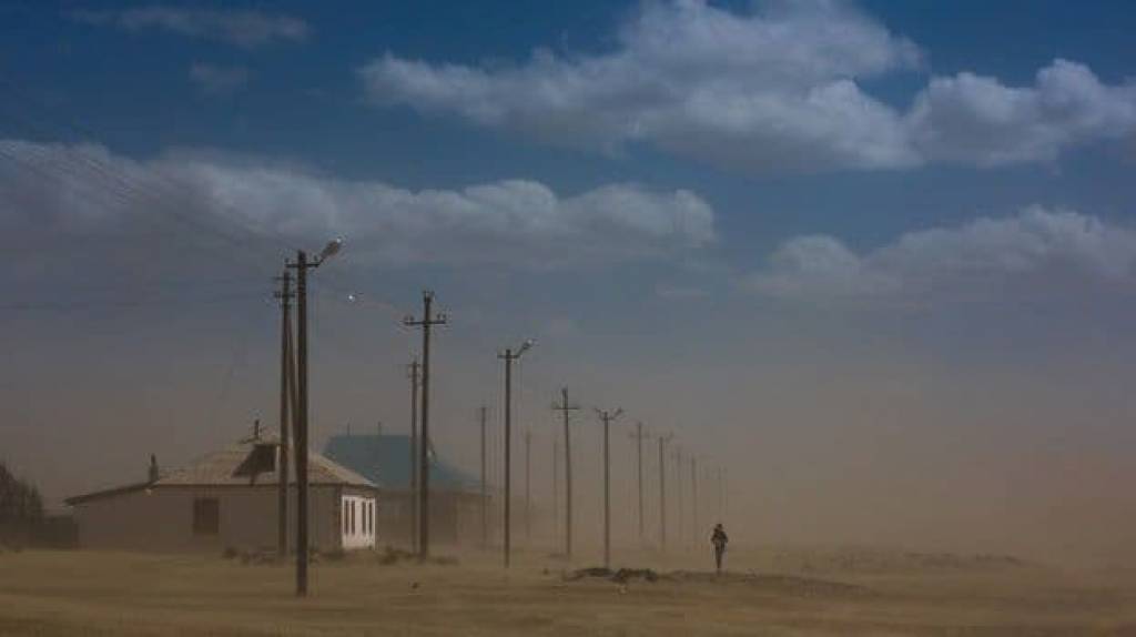 В Узбекистане ожидается усиление ветра и пылевые бури