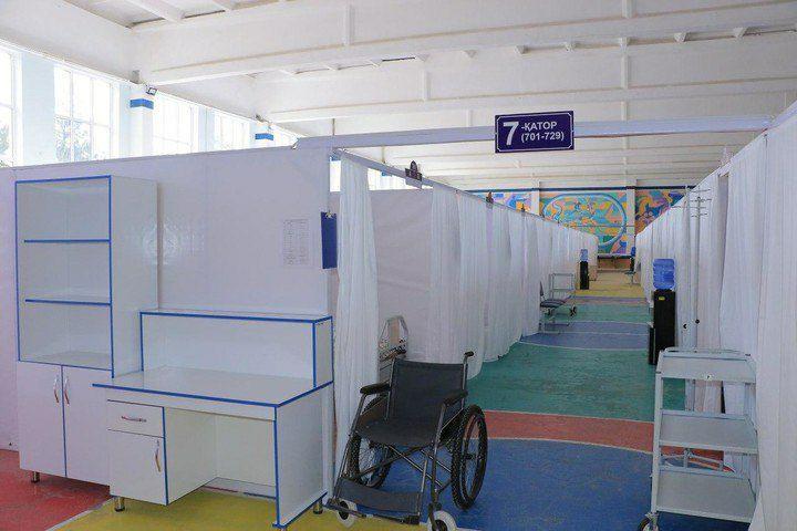 Распределительный центр по лечению коронавируса в Самарканде возобновил работу