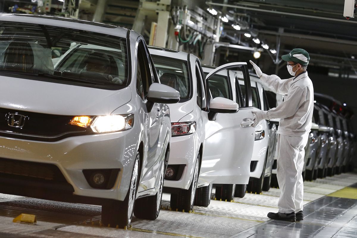 Honda сократила производство на 30% на японских заводах