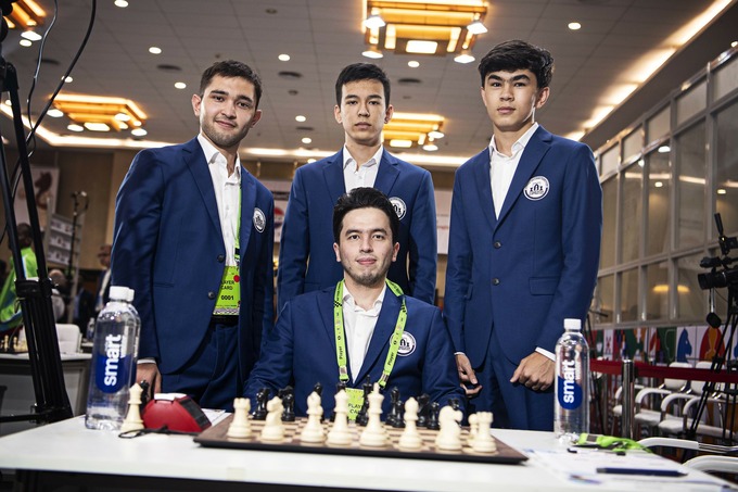 Шах и мат: как команда шахматистов из Узбекистана впервые одержала победу на Всемирной шахматной олимпиаде