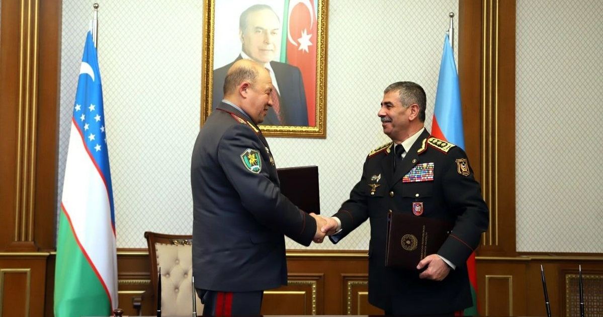 Азербайджан и Узбекистан усилят военное сотрудничество