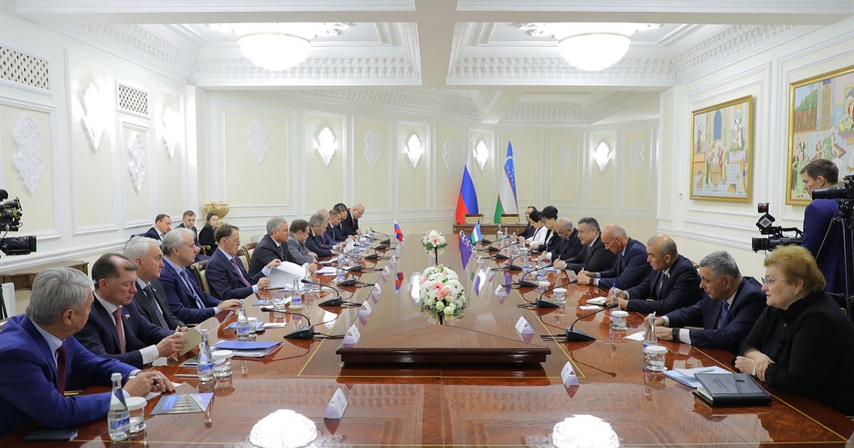 Язык, экономика, общая культура: Вячеслав Володин провёл переговоры в Ташкенте — главное