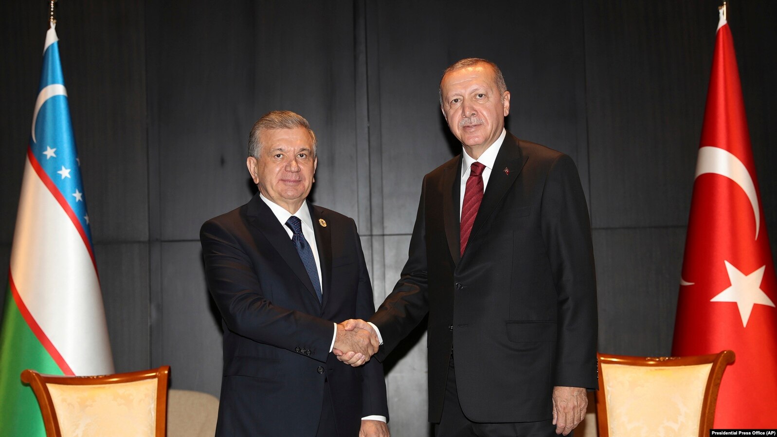 Президенты Узбекистана и Турции обсудили двустороннее сотрудничество