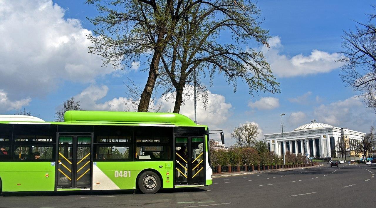 В Ташкенте запустили специальный автобусный маршрут из-за временного закрытия надземного метро