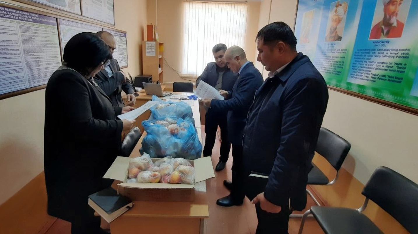 В Каракалпакстане наказали директоров школ, нарушавших процесс приема продукции