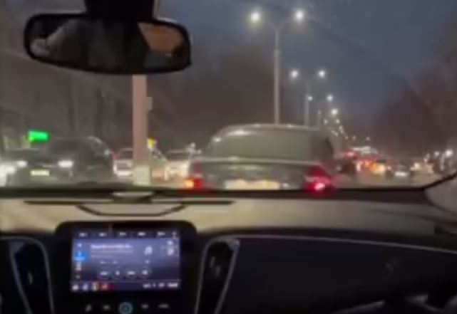 В Ташкенте оштрафовали водителя Malibu за опасное вождение на большой скорости — видео