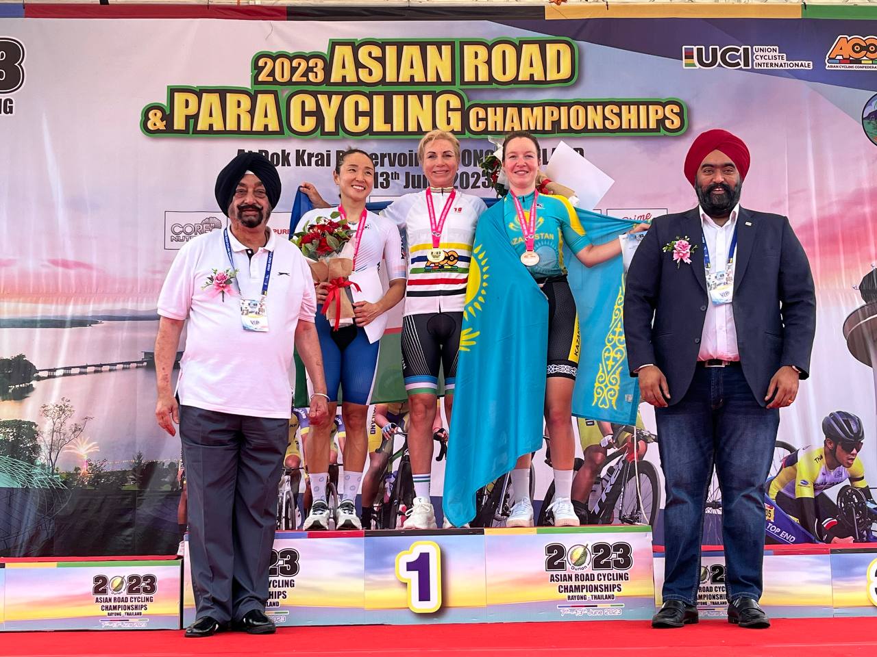 Узбекские велогонщицы победили на Чемпионате Азии в Таиланде