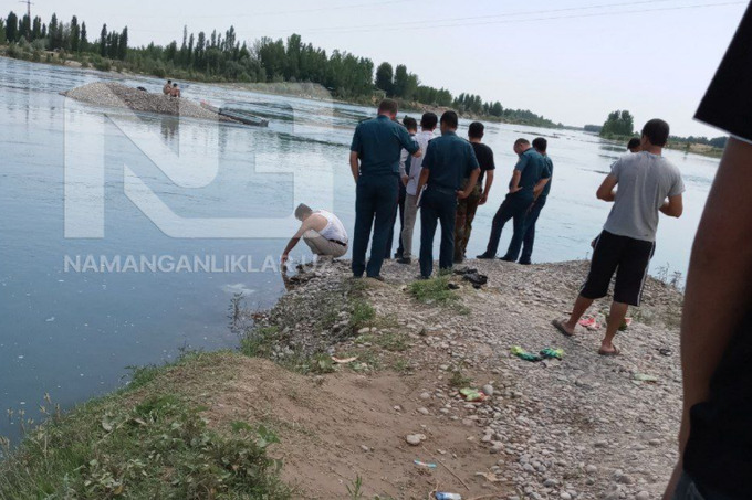 В Намангане студент утонул в реке Нарын