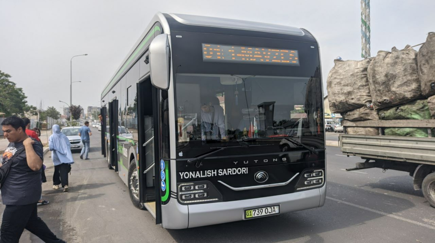 В Ташкенте запустили новый автобусный маршрут