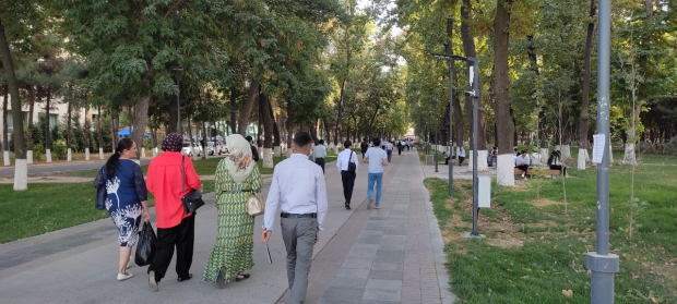 17 августа в Узбекистане ожидается умеренно жаркая погода