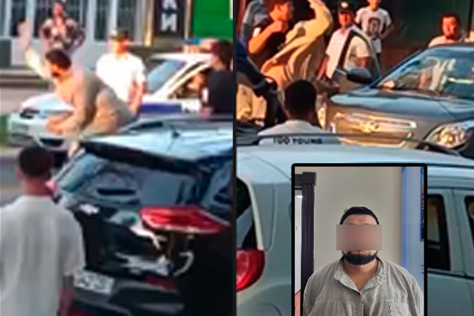 В Фергане мужчина кирпичом разбил стекла водителю «Яндекса», который не отвечал на звонки