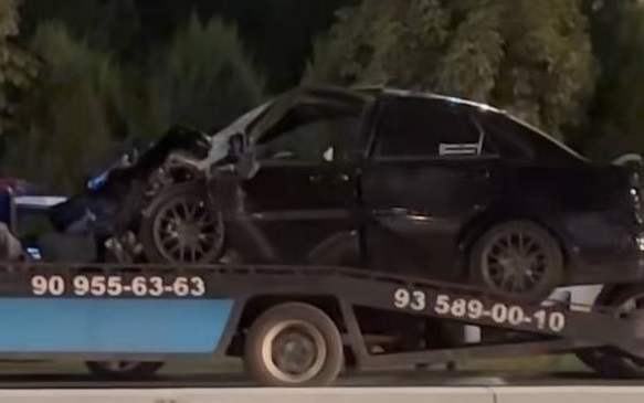 В Ташкенте столкнулись автомобили BMW и Lacetti: есть пострадавшие
