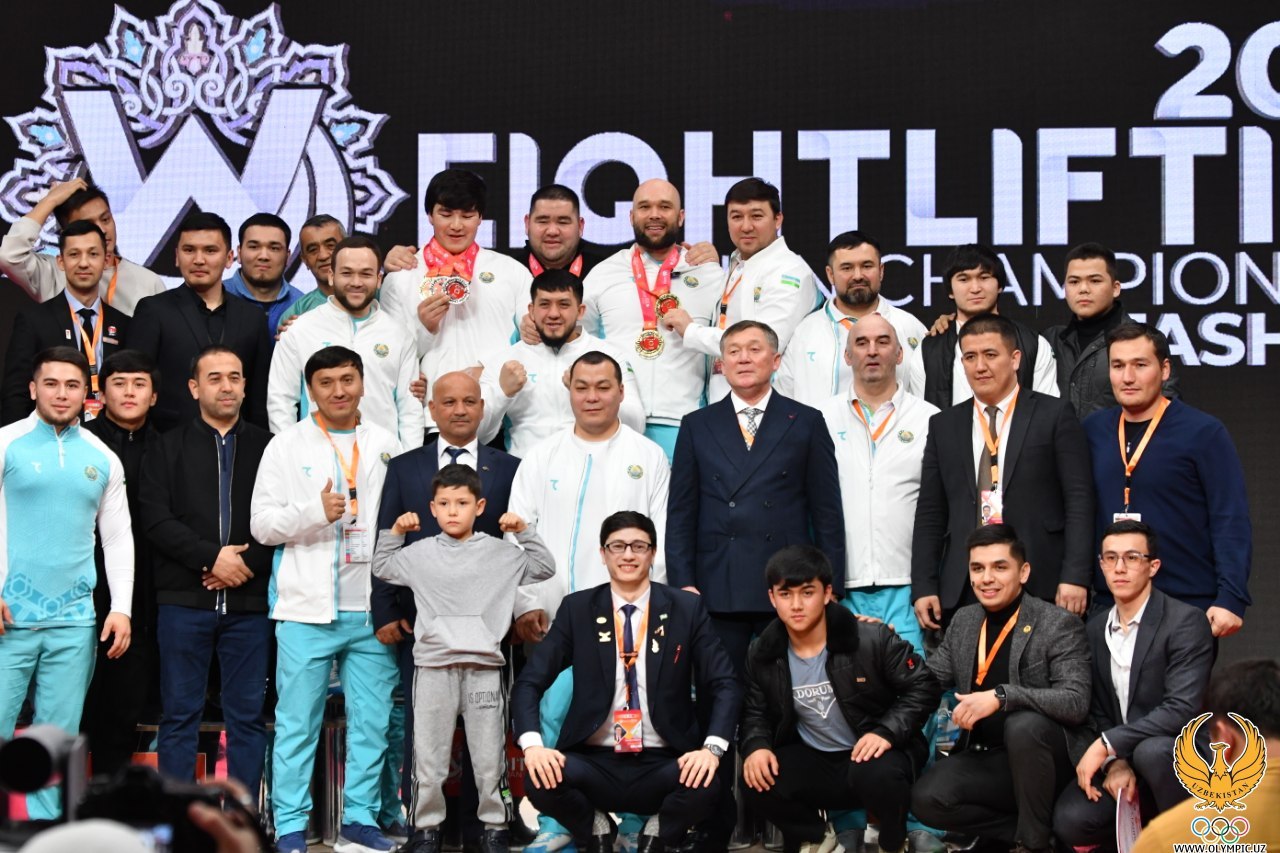 Узбекистан завершил Чемпионат Азии по тяжелой атлетике с 25 медалями