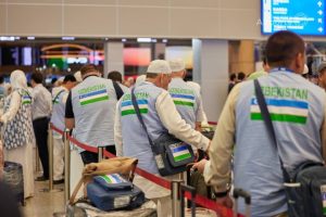 Первые паломники отправились из Узбекистана в Саудовскую Аравию