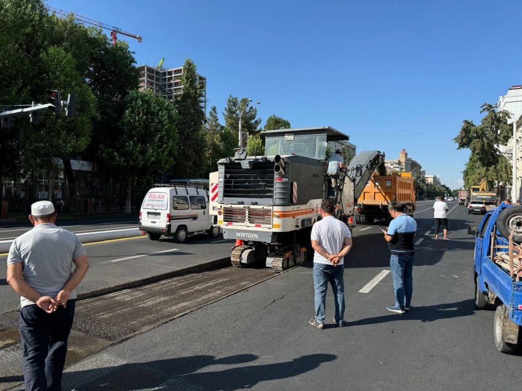 Одну из улиц Ташкента частично закроют до августа
