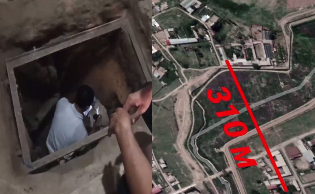 Тошкент вилоятида Қозоғистонга чиқадиган 310 метрли туннель топилди