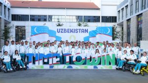 Спортивная делегация Узбекистана прибыла в Париж для участия в Паралимпийских играх