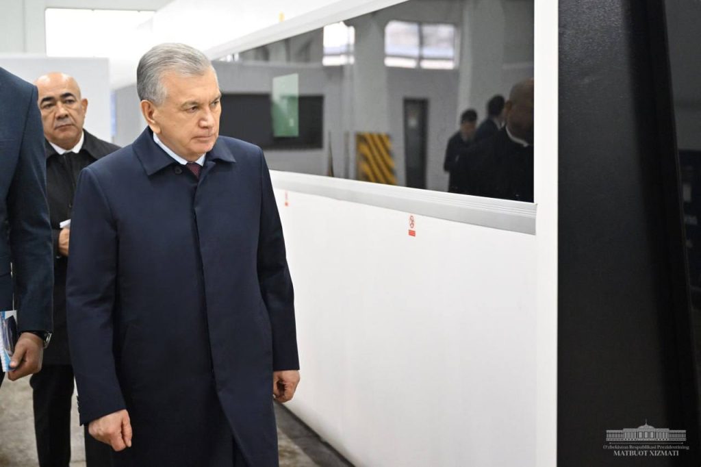 Мирзиёев посетил предприятие «Mesal Water Technologies»