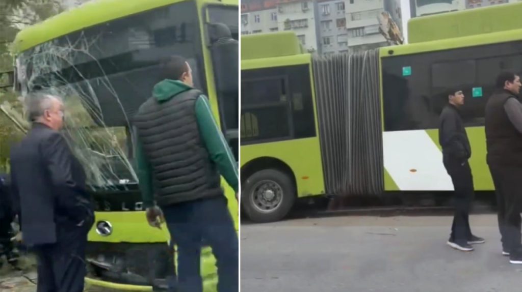 Два пассажирских автобуса попали в ДТП за один день в Ташкенте — видео