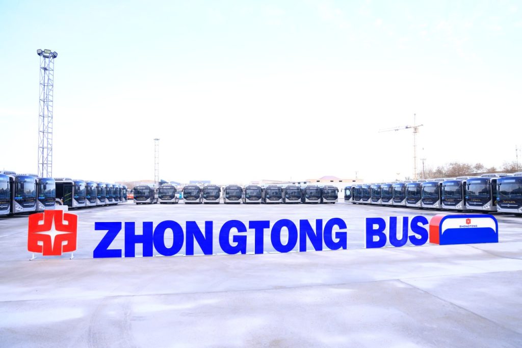 Урганчга 50 та замонавий Zhongtong автобуслари келтирилди